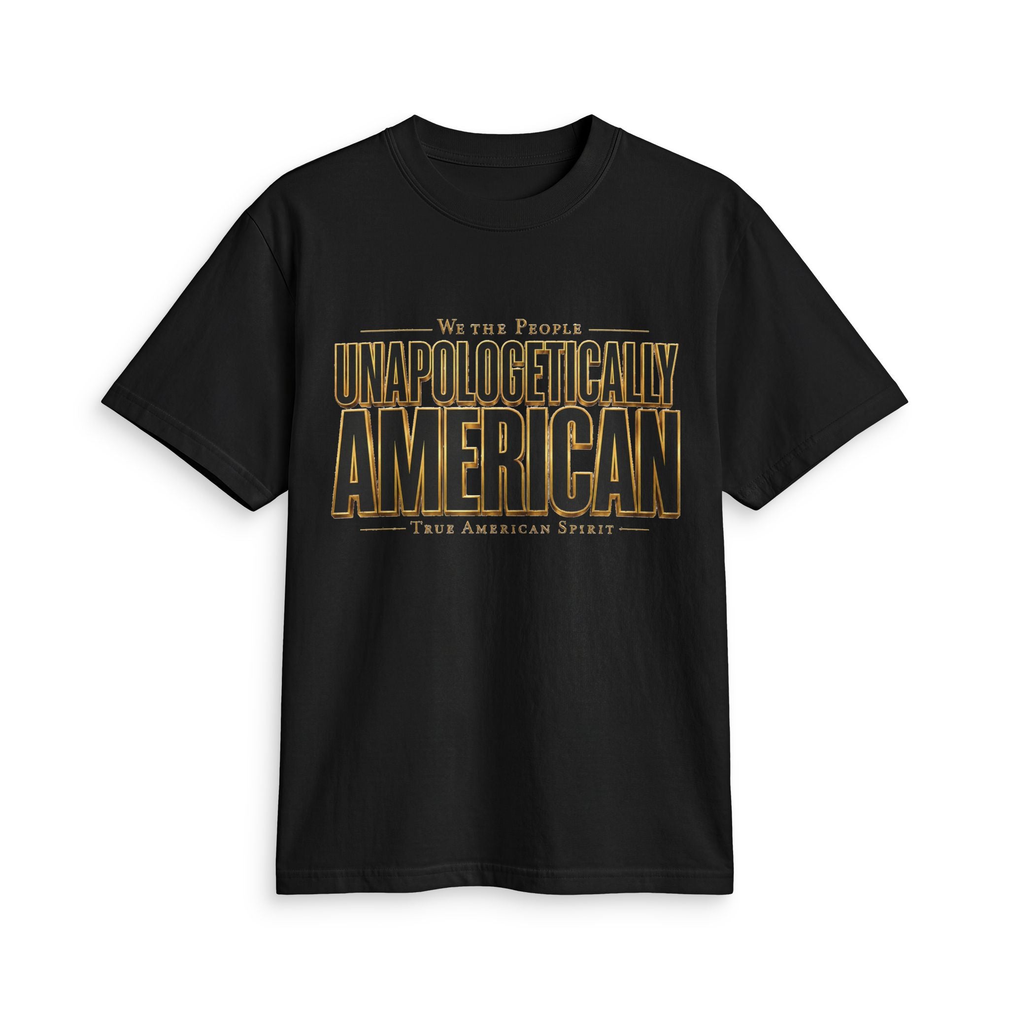 Golden Unapologetically American Tee