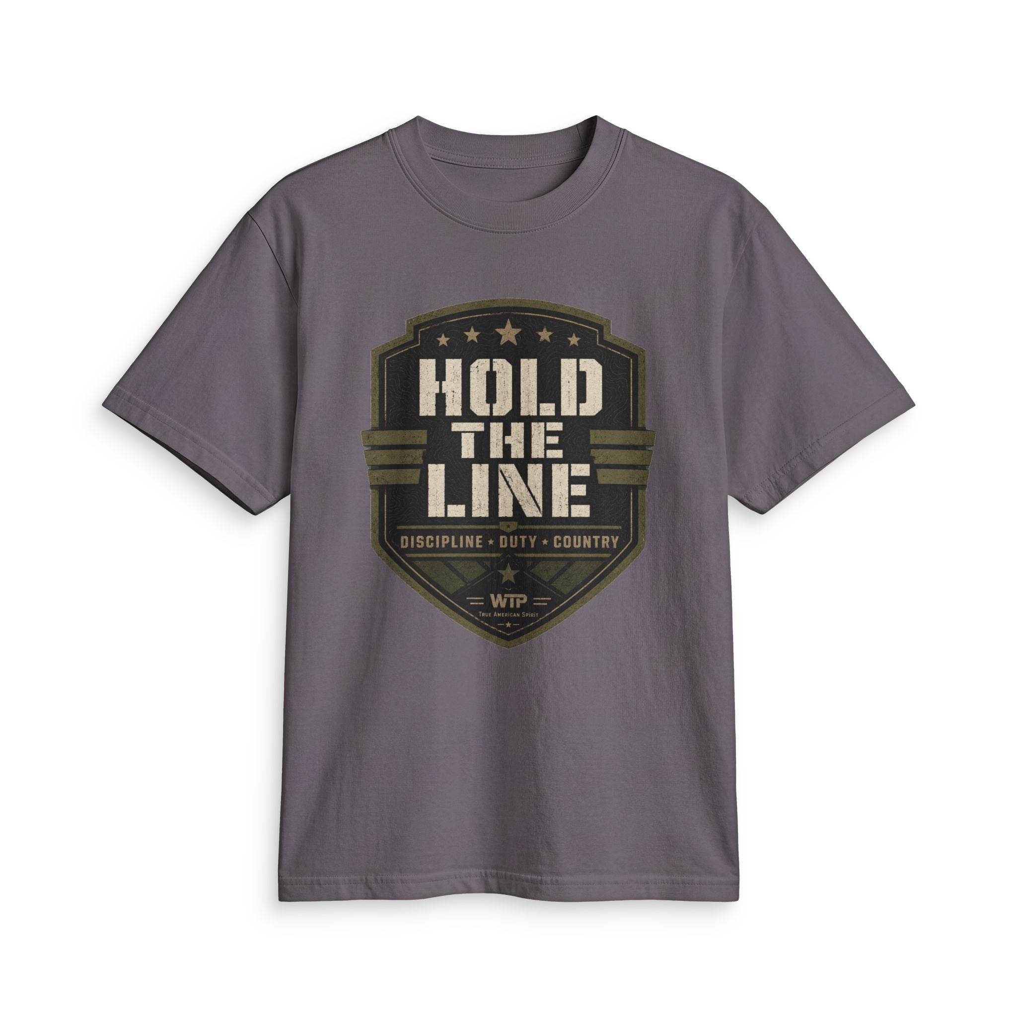 Hold The Line Vintage Shield Tee