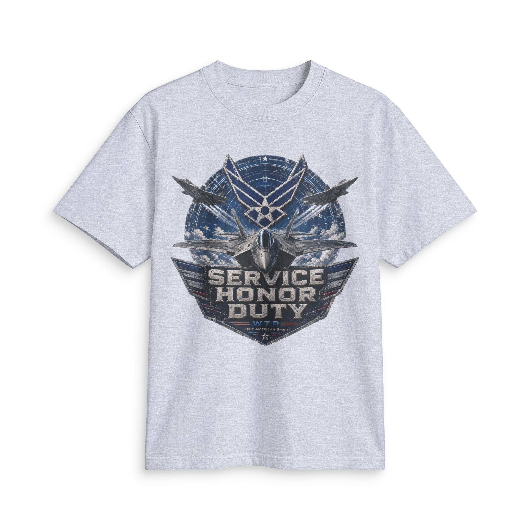 Service Honor Duty Air Force Emblem tee