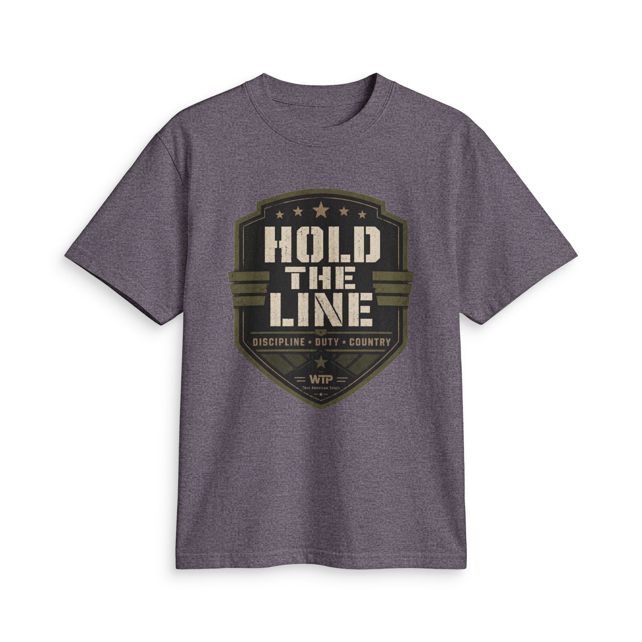 Hold The Line Vintage Shield Tee