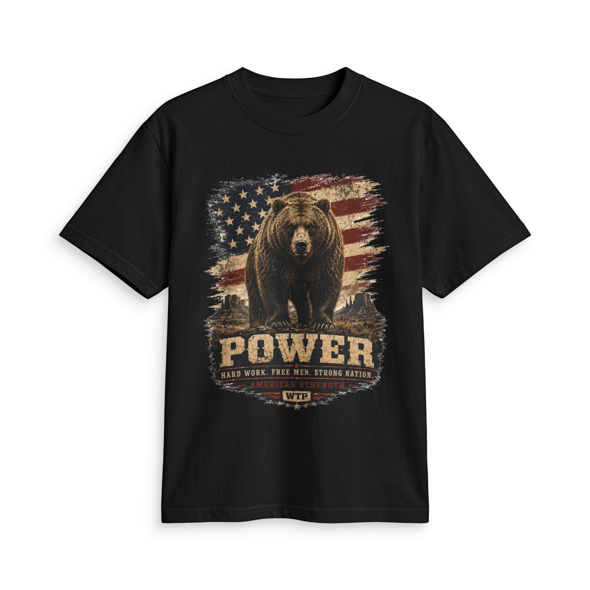 Bear Power, American Strenght T-shirt