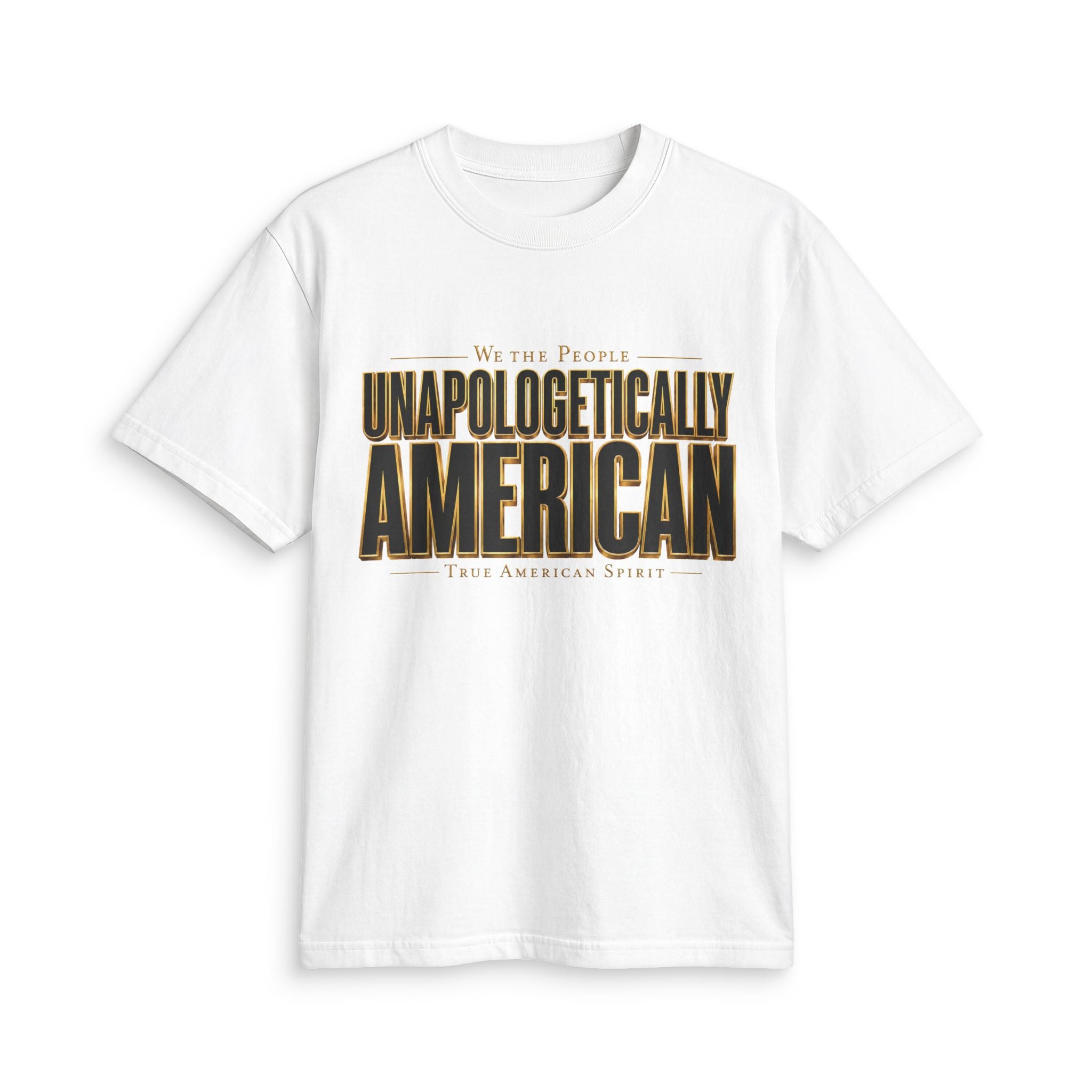 Golden Unapologetically American Tee