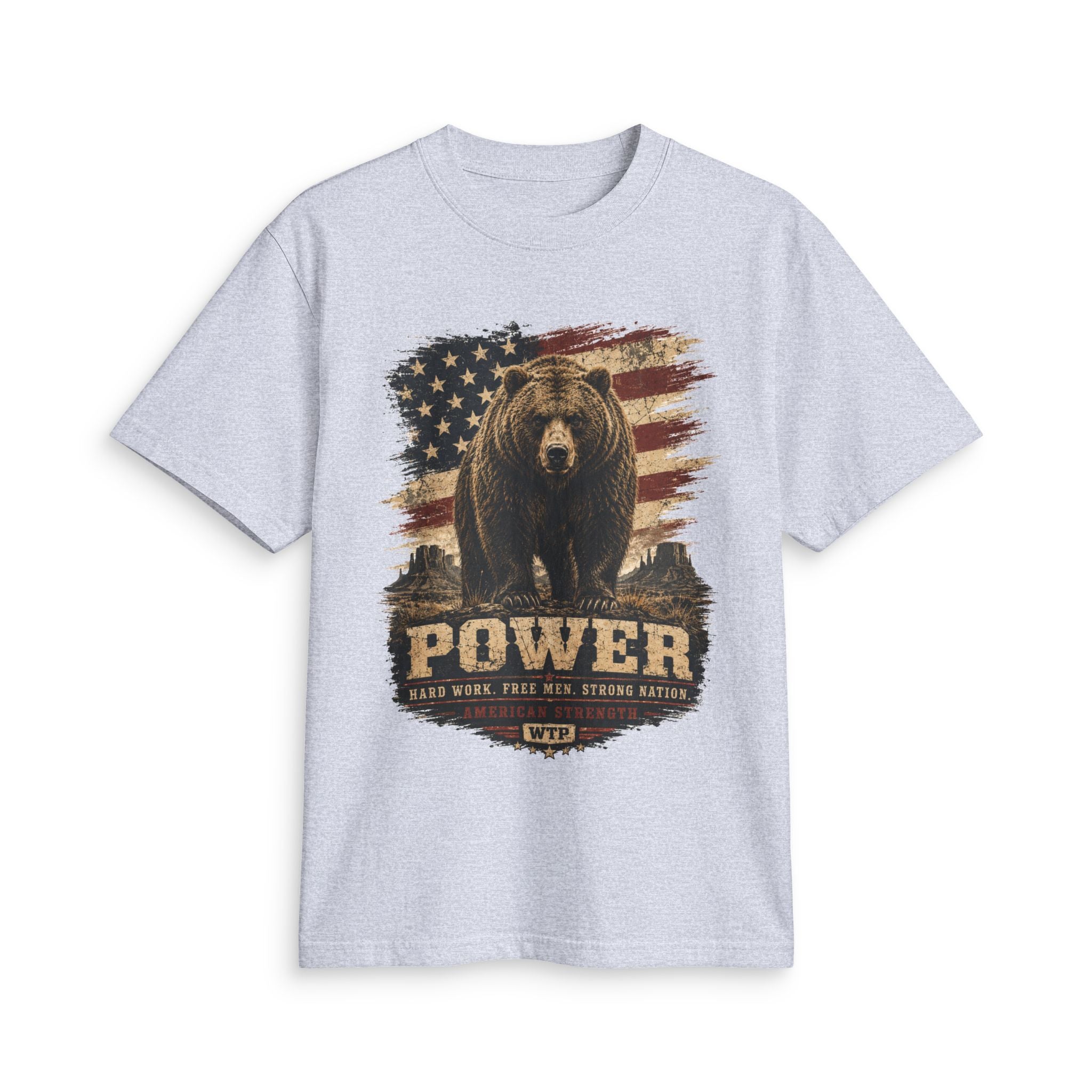 Bear Power, American Strenght T-shirt