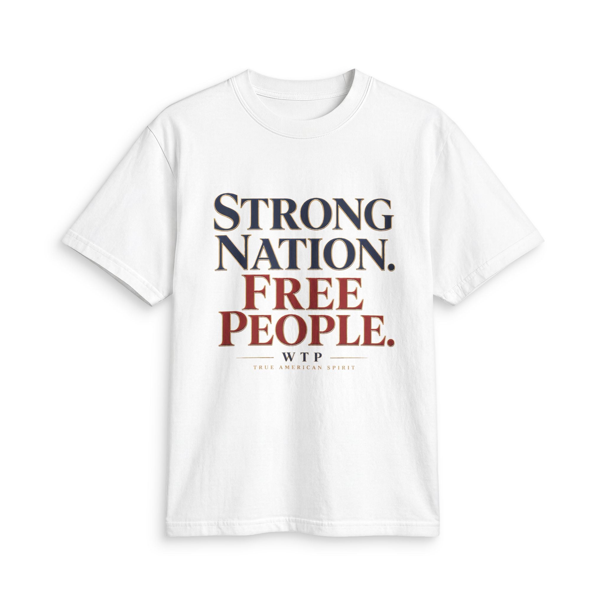 Strong Nation Free People T-shirt